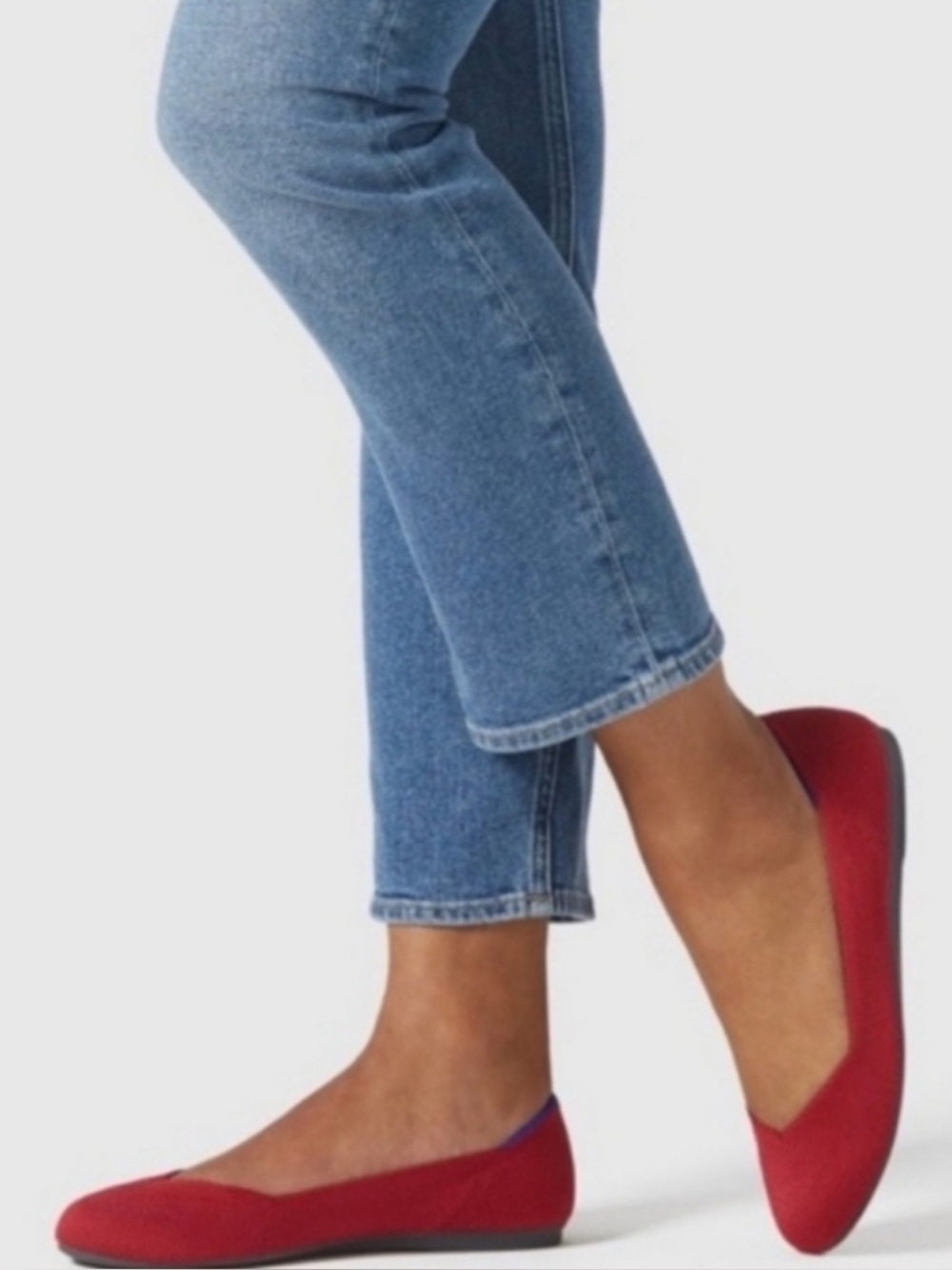 Rothy’s The Flat Scooter Red Size 9